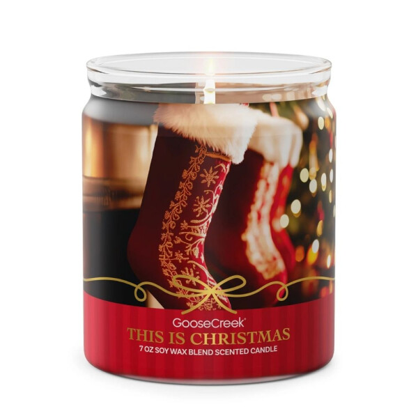 This is Christmas 1-Docht-Kerze 198g