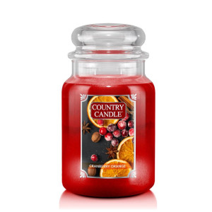 Country Candle™ Cranberry Orange 2-Docht-Kerze 652g