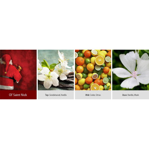 Ol Saint Nick 2-Docht-Kerze 652g