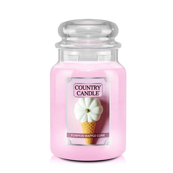 Pumpkin Waffle Cone 2-Docht-Kerze 652g