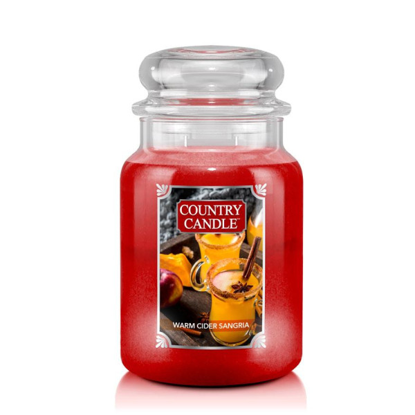 Country Candle™ Warm Cider Sangria 2-Docht-Kerze 652g