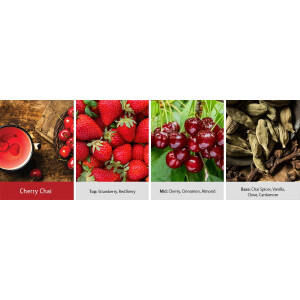 Cherry Chai 2-Docht-Kerze 623g