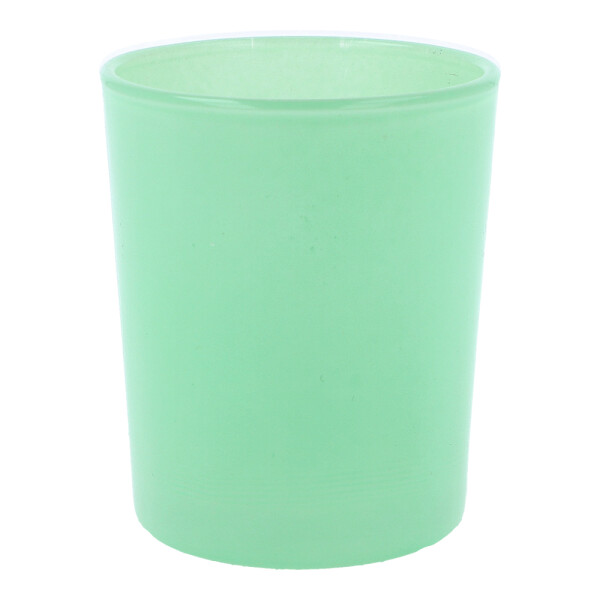 Votivkerzenhalter Glas Mint Green