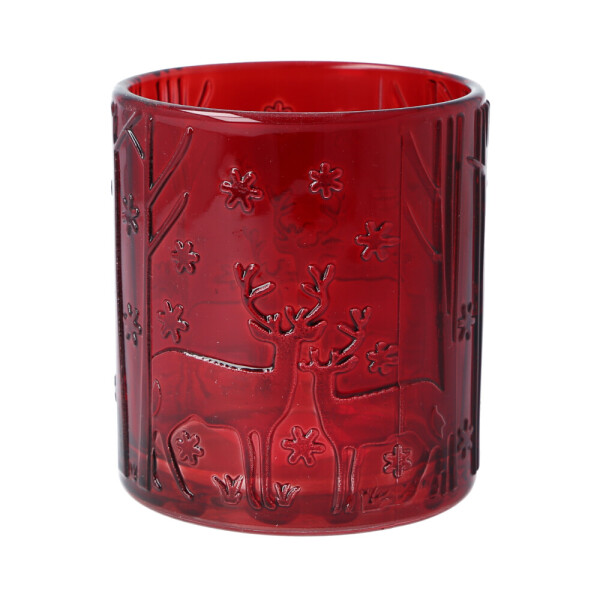Windlicht Red Winter Landscape