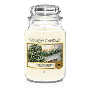 Yankee Candle® Twinkling Lights Großes Glas 623g