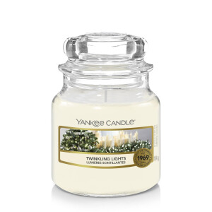 Yankee Candle® Twinkling Lights Kleines Glas 104g