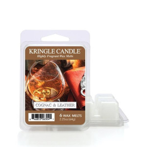 Kringle Candle® Cognac & Leather Wachsmelt 64g
