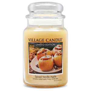 Village Candle® Spiced Vanilla Apple 2-Docht-Kerze 602g