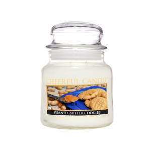 Cheerful Candle Peanut Butter Cookies 2-Docht-Kerze 453g