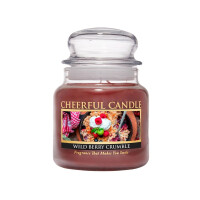 Cheerful Candle Wild Berry Crumble 2-Docht-Kerze 453g