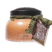 Italian Leather 2-Docht-Kerze Mama Jar 623g