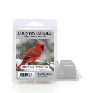 Country Candle™ First Fallen Snow Wachsmelt 64g