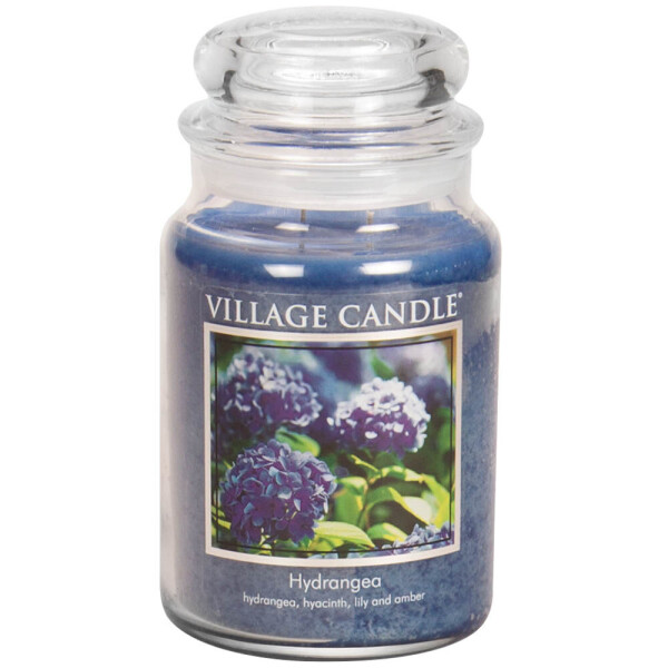 Hydrangea 2-Docht-Kerze 602g
