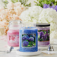Hydrangea 2-Docht-Kerze 602g