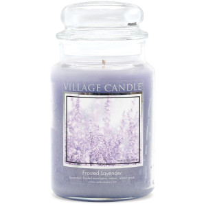 Village Candle® Frosted Lavender 2-Docht-Kerze 602g