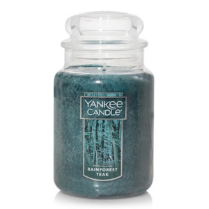 Yankee Candle® Rainforest Teak Großes Glas 623g