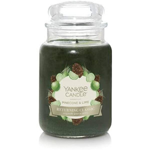 Yankee Candle® Pinecone & Lime Großes Glas...