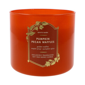 Pumpkin Pecan Waffles 3-Docht-Kerze 411g