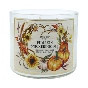 Pumpkin Snickerdoodle 3-Docht-Kerze 411g