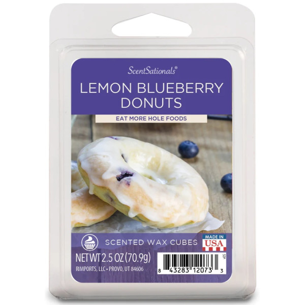 ScentSationals® Lemon Blueberry Donuts Wachsmelt 70,9g Limited Edition