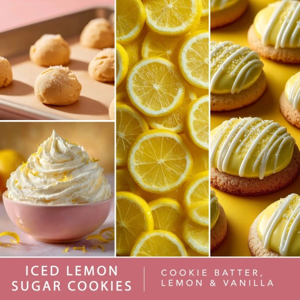 Iced Lemon Sugar Cookies Wachsmelt 70,9g Limited Edition