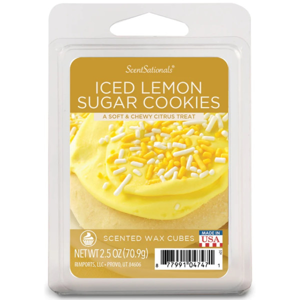 ScentSationals® Iced Lemon Sugar Cookies Wachsmelt 70,9g Limited Edition