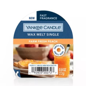 Yankee Candle® Farm Fresh Peach Wachsmelt 22g