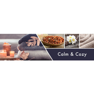 Calm &amp; Cozy - COZY 3-Docht-Kerze 411g