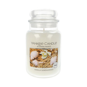 Yankee Candle® Vanilla Sandalwood Großes Glas 623g