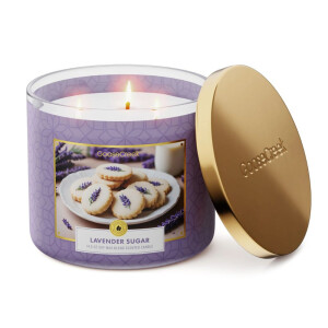 Lavender Sugar 3-Docht-Kerze 411g
