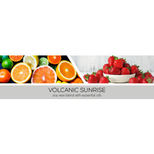 Volcanic Sunrise - BRAVE 3-Docht-Kerze 411g