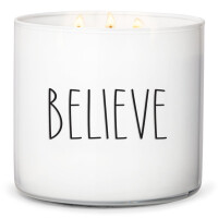 Marshmallow Snow Cream - BELIEVE 3-Docht-Kerze 411g
