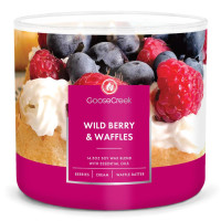 Goose Creek Candle® Wild Berry & Waffles 3-Docht-Kerze 411g