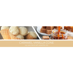 Caramel Vanilla Cone 3-Docht-Kerze 411g