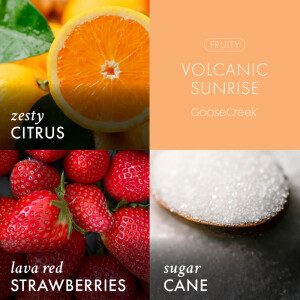 Volcanic Sunrise 3-Docht-Kerze 411g