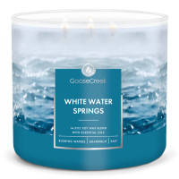 Goose Creek Candle® White Water Springs 3-Docht-Kerze 411g