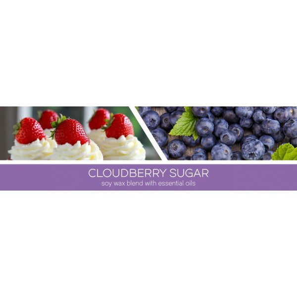 Goose Creek Candle® Cloudberry Sugar 3-Docht-Kerze 411g