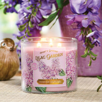 Lilac Garden 3-Docht-Kerze 411g