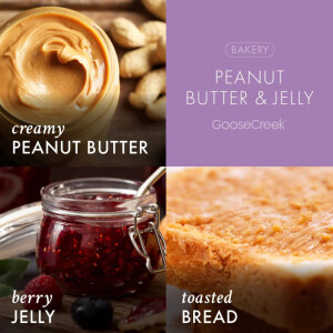 Peanut Butter &amp; Jelly 3-Docht-Kerze 411g