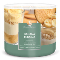 Banana Pudding 3-Docht-Kerze 411g