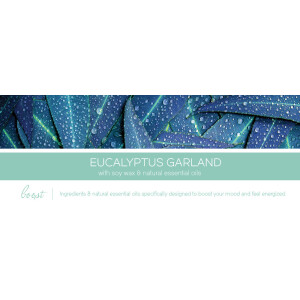 Eucalyptus Garland - Boost 3-Docht-Kerze 411g