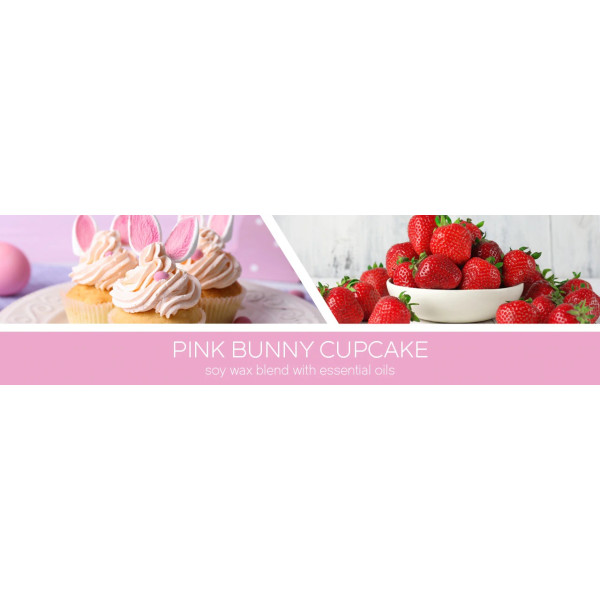 Goose Creek Candle® Pink Bunny Cupcake 3-Docht-Kerze 411g