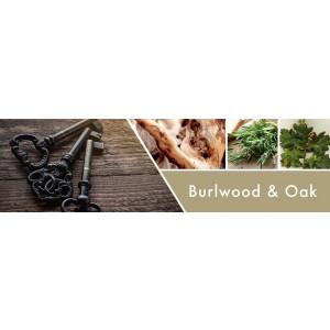 Goose Creek Candle® Burlwood & Oak 1-Docht-Kerze...