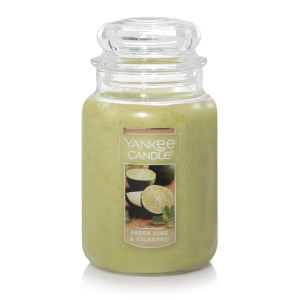 Yankee Candle® Fresh Lime & Cilantro Großes Glas 623g
