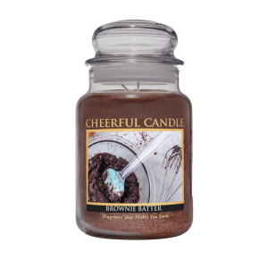 Cheerful Candle Brownie Batter 2-Docht-Kerze 680g