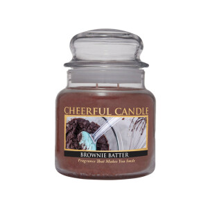 Cheerful Candle Brownie Batter 2-Docht-Kerze 453g