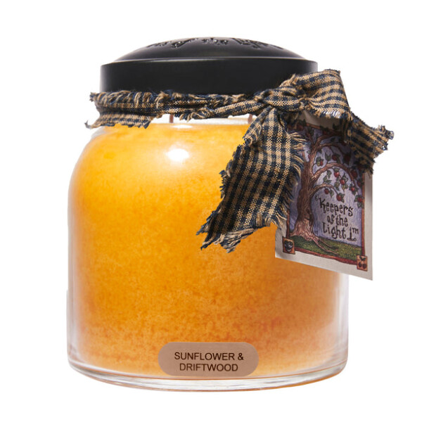 Sunflower & Driftwood 2-Docht-Kerze Papa Jar 963g