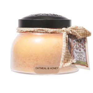 Cheerful Candle Oatmeal & Honey 2-Docht-Kerze Mama...