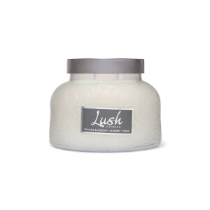 Orange Blossom Jasmine Cedar 2-Docht-Kerze Lush Jar 567g