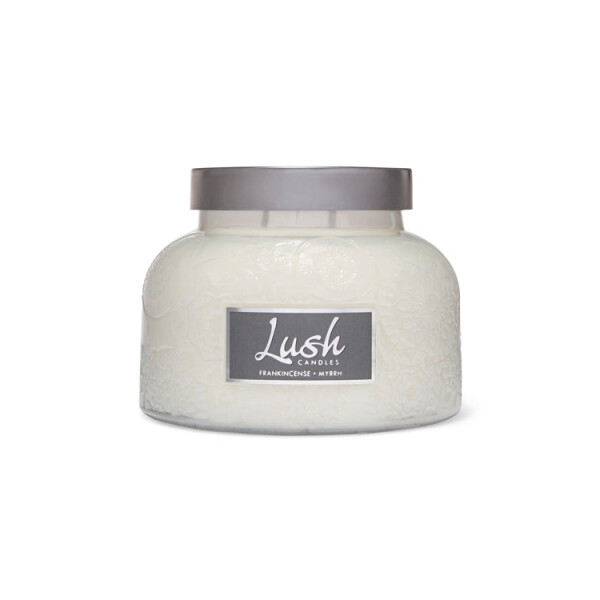 Frankincense Myrrh 2-Docht-Kerze Lush Jar 567g